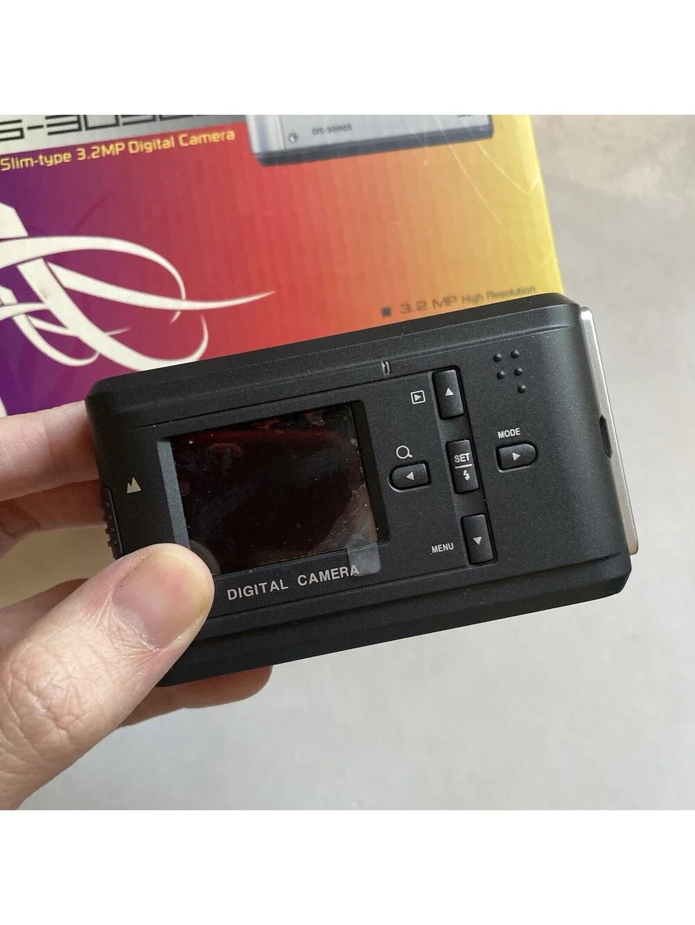 Premier DS-3090S 3.0MP Y2K Vinatge Compact Digital Camera Silver Tested